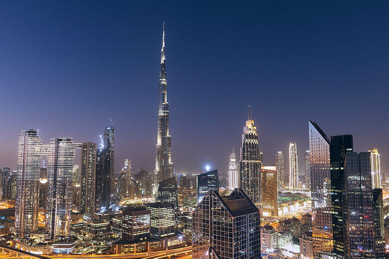How much is Burj Khalifa room?