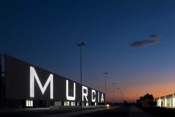 Exterior of Murcia Corvera Airport