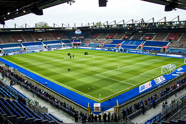 Side-View of Stade de la Meinau