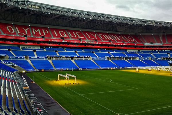 View of Parc Olympique Lyonnais