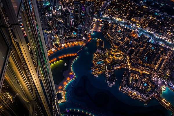 Burj Khalifa at Night 