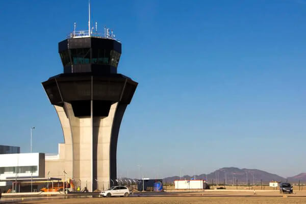 Air control of Murcia Corvera Airport
