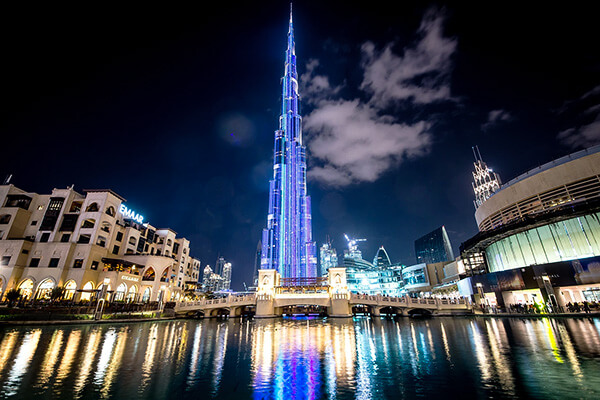 View of Burj Khalifa, UAE