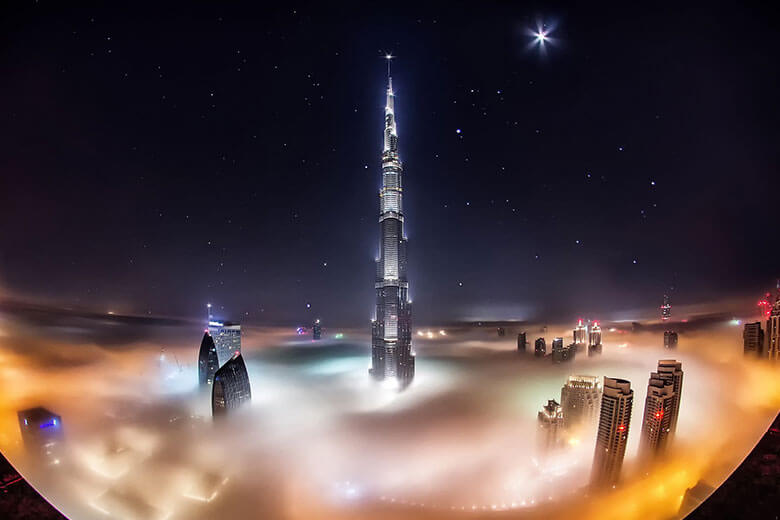 Can We See Clouds from Burj Khalifa?