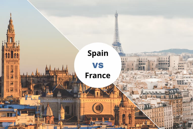 Spain vs. France lifestyle