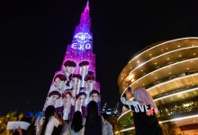 How much does it cost to light up the Burj Khalifa?