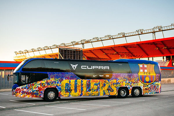 Buses in Barcelona
