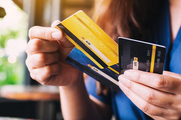 Debit, credit, and prepaid cards