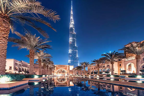 Night View of Burj Khalifa