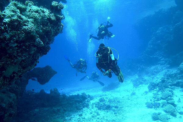 Scuba diving around Mallorca
